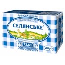 Масло Селянське 72,5% солодковершкове 180 г Україна